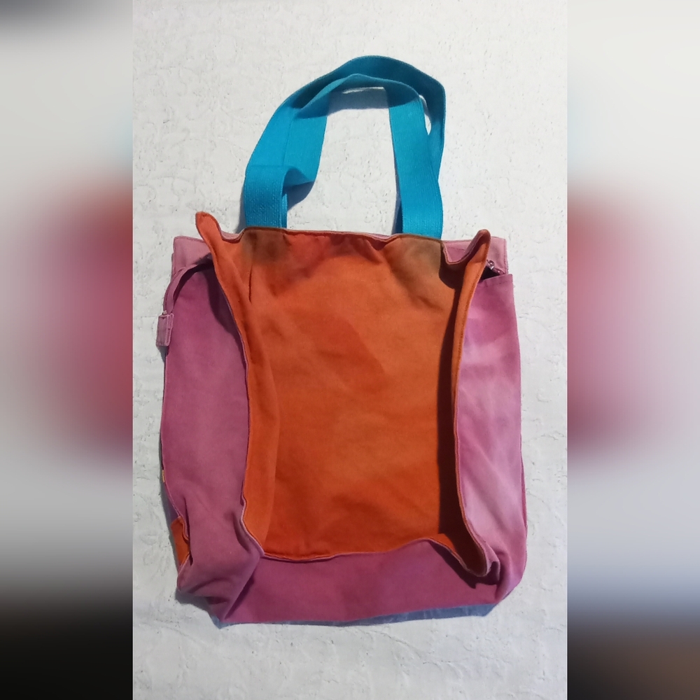 LAUREL BURCH Rainbow Cat Cousins Tote Bag - Picture 5 of 11